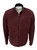 Remy Men's Classic Style Leather Jacket in Wine/Noir