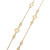 Armenta 18K Yellow Gold Clover Scroll Station Necklace, 20"