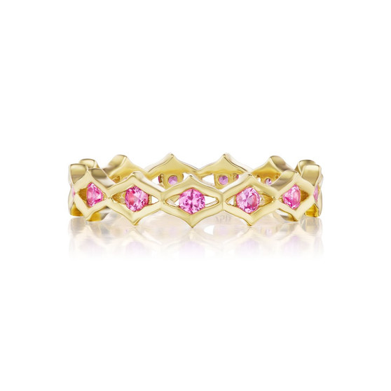 ARK Dreamweaver Pink Sapphire Stacking Ring
