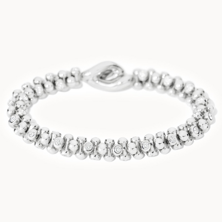 Tamara Comolli 18K White Gold Always Diamonds Bracelet