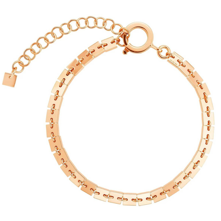 Cadar Rose Gold Foundation Chain Bracelet