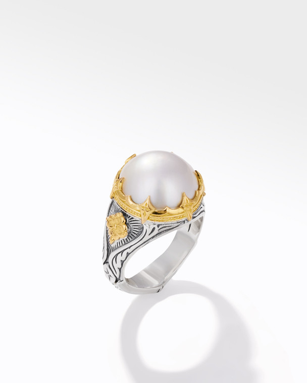 *VIRTUAL TRUNK SHOW* Konstantino Sterling Silver & 18K Gold Muse Ring 3