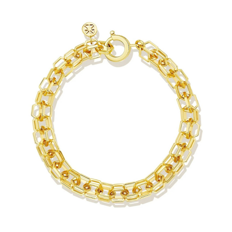 Cadar Yellow Gold B HOME Link Bracelet, 7.5"