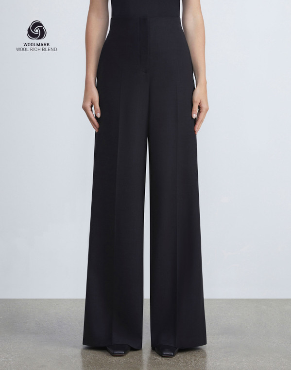 *VIRTUAL WEBSITE* Lafayette 148 New York Responsible Wool Double Face Thames Pants