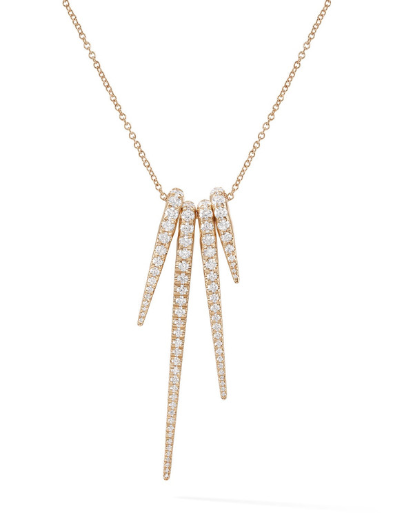 *Virtual Jewelry Event* Melissa Kaye Lola Needle Pendant Set 1 (Large/Medium/Small/Mini), 18"