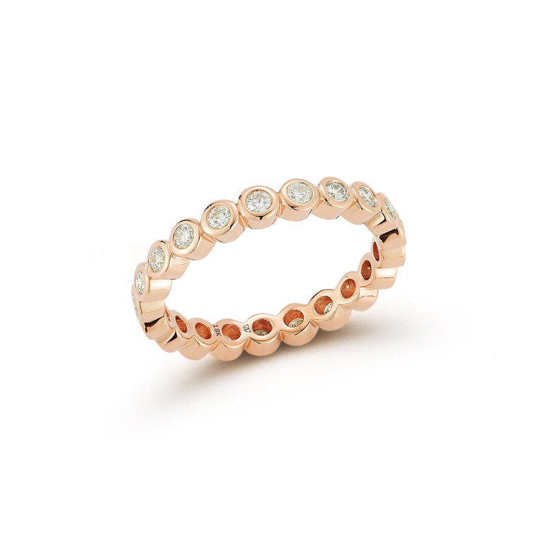 *SPECIAL ORDER* Walters Faith Classic 18K Gold Bezel Set Diamond Ring