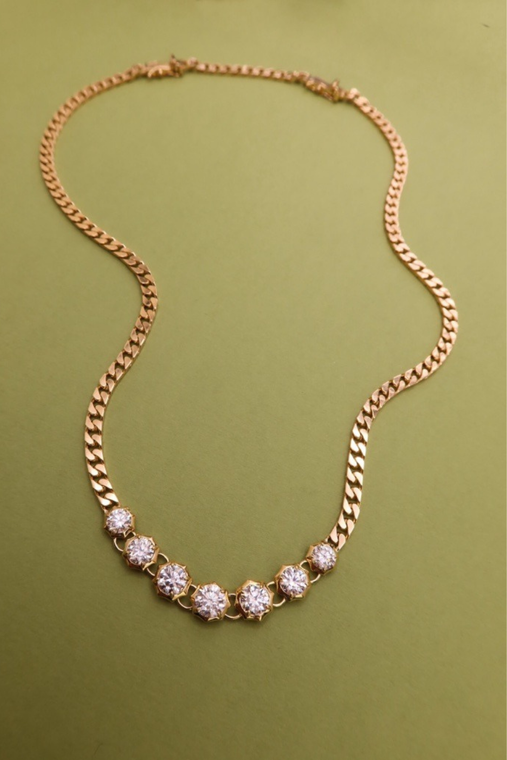 *SPECIAL ORDER* Jade Trau Graduated Sophisticate 7-Stone Necklace (Limited Edition)