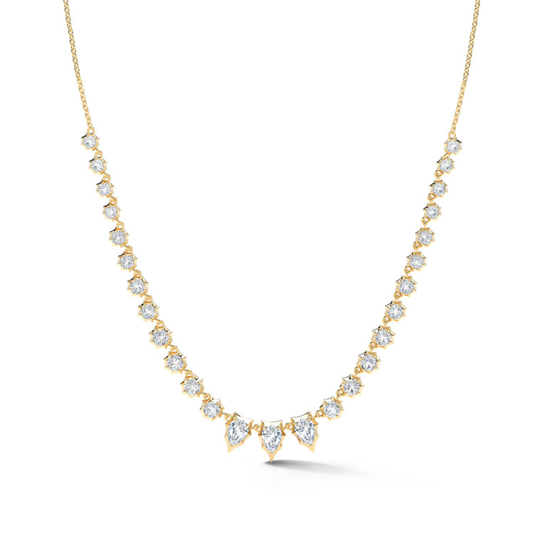 *VIRTUAL TRUNK SHOW* Jade Trau Envoy Diamond Riviera Necklace, 18"