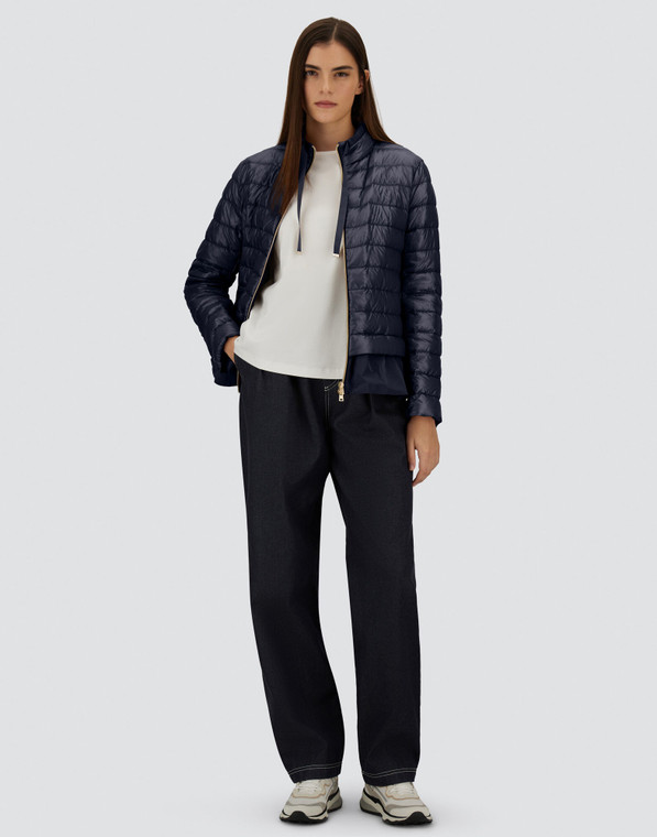 Herno Jacket in Nylon Ultralight and New Techno Taffeta in Navy