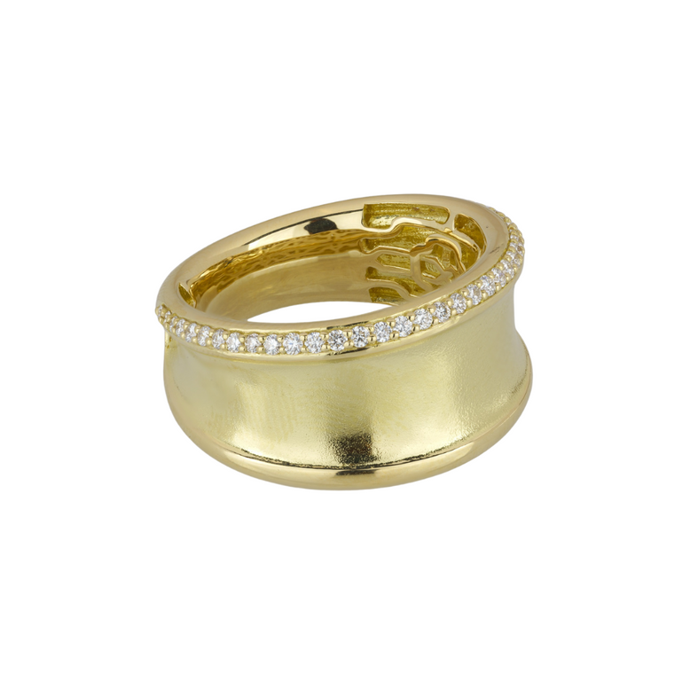 *RESERVE TODAY* Paul Morelli 18K Yellow Gold Gallent Ring