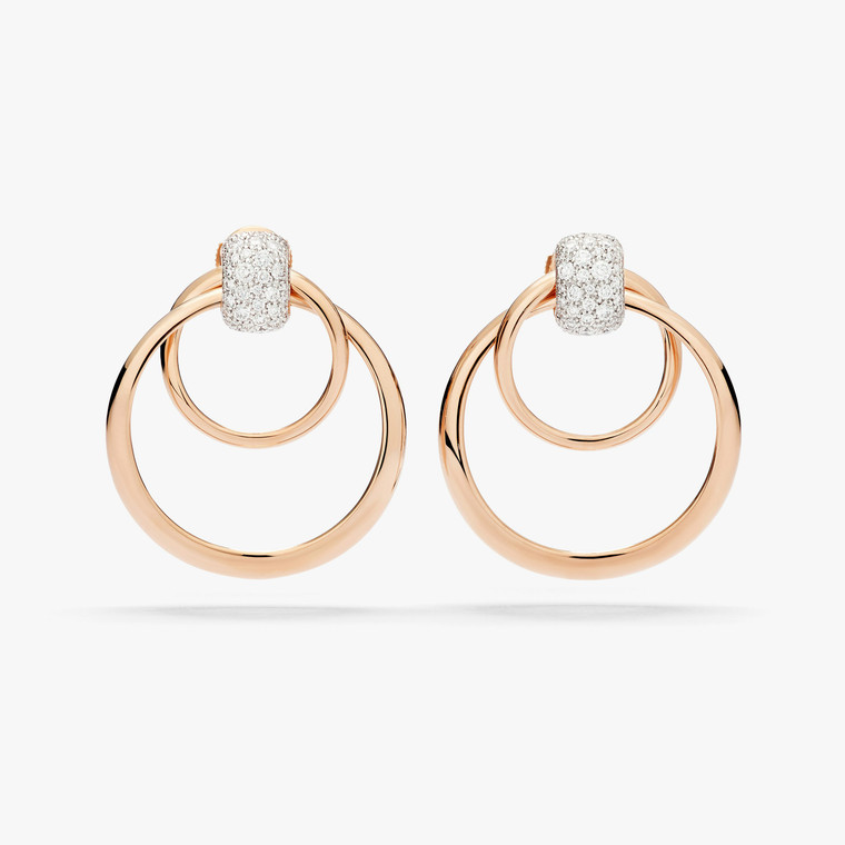 Pomellato Together 18K Rose Gold Earrings