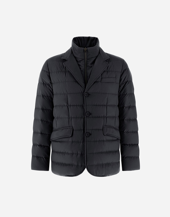 Herno Men's Arendelle and Monogram Blazer in Navy Blue, Size 50