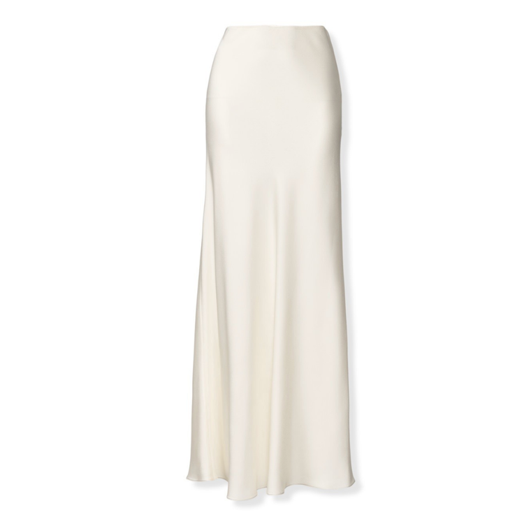*VIRTUAL TRUNK SHOW* Fabiana Filippi Shiny Enver Satin Long Skirt