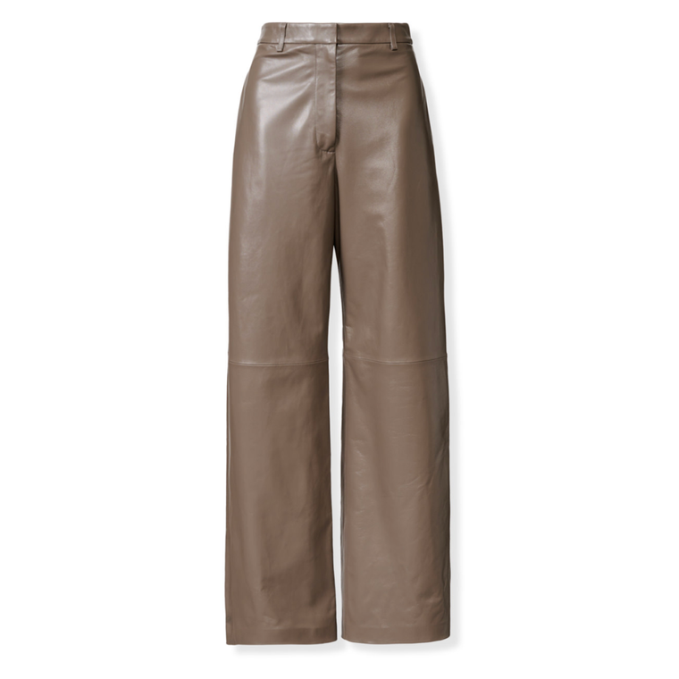 *VIRTUAL TRUNK SHOW* Fabiana Filippi Leather Wide Leg Pants