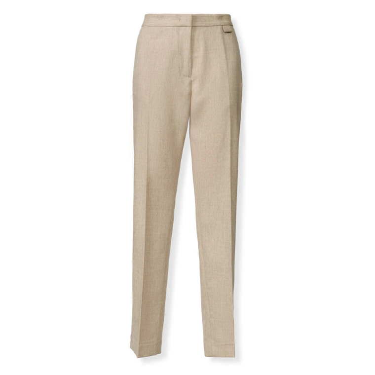 *VIRTUAL TRUNK SHOW* Fabiana Filippi Flannel Regular Fit Pants With Filo Diamante Loop