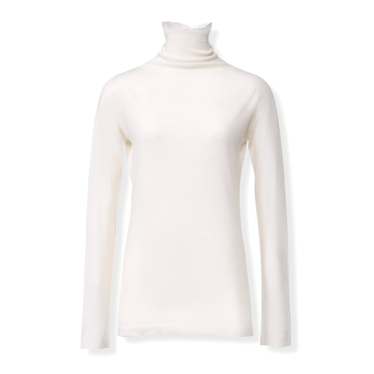 *VIRTUAL TRUNK SHOW* Fabiana Filippi Cashmere Silk Turtle Neck Sweater