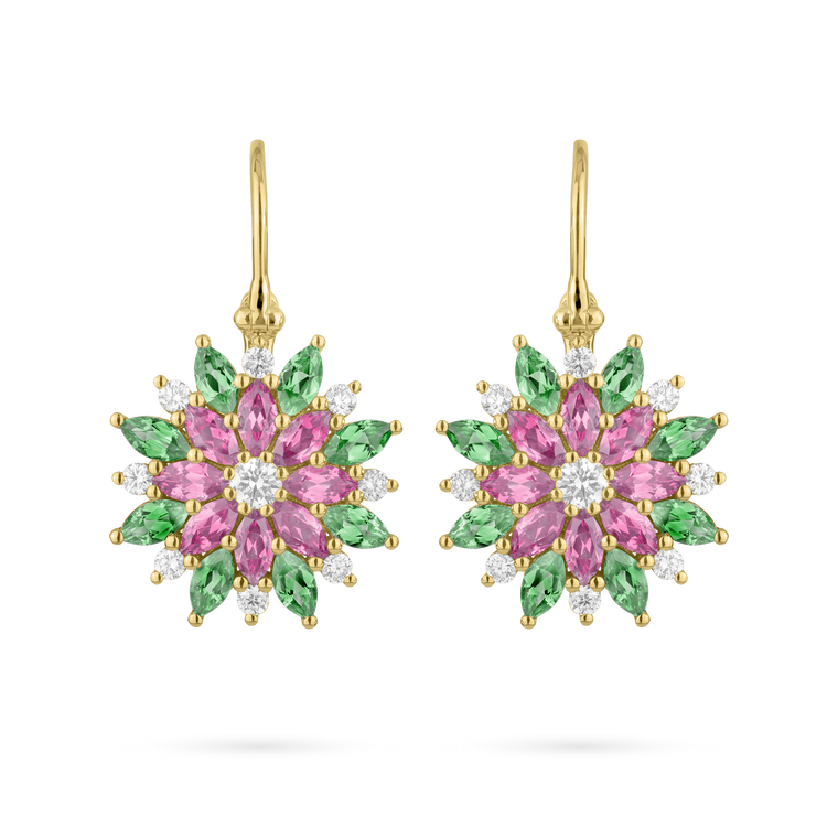 *SHOP & SIP EVENT* Paul Morelli Dahlia Earrings on Wire