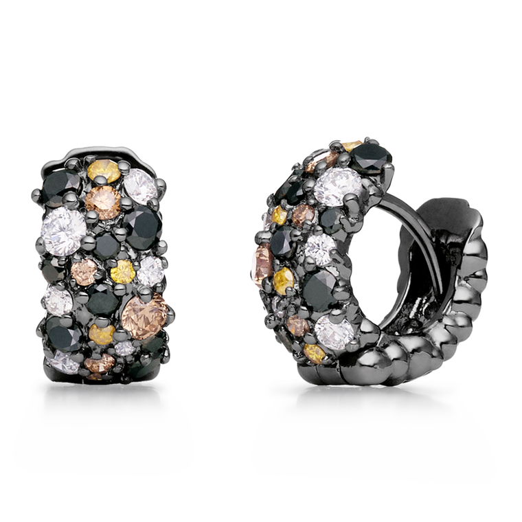 *SHOP & SIP EVENT* Paul Morelli Small Confetti Snap Hoop Earrings