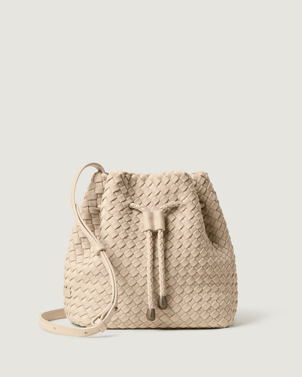 NAGHEDI Gramercy Bucket in Ecru