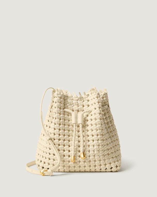 NAGHEDI Mallorca Bucket Open Weave in Salt