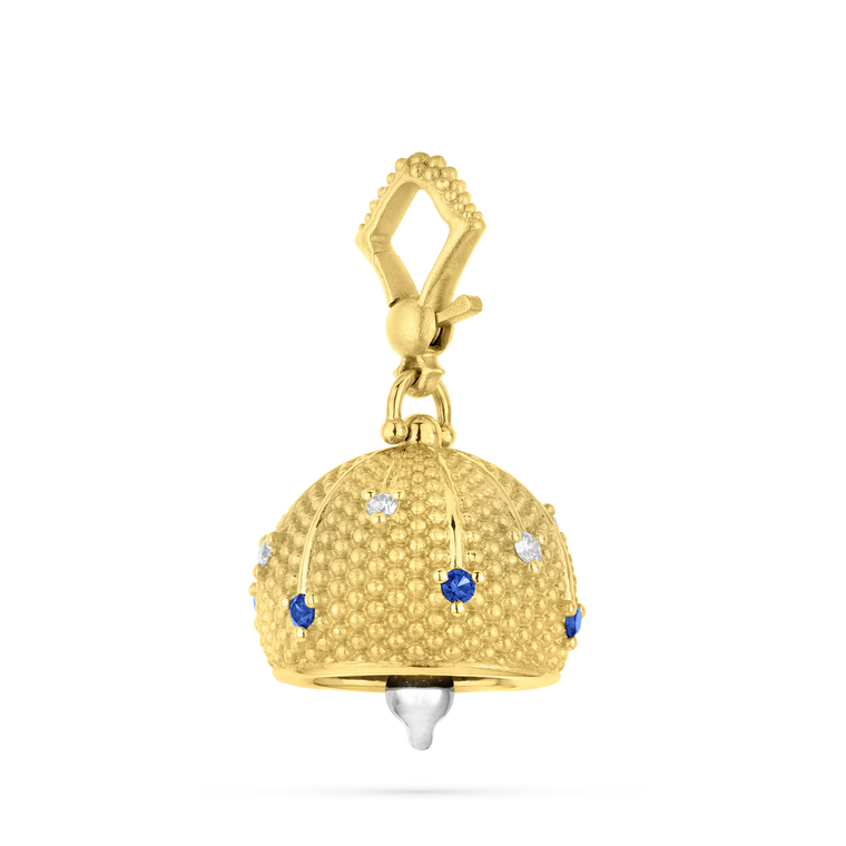*SHOP & SIP EVENT* Paul Morelli Sequence Diamond & Gemstone Meditation Bell (Blue Sapphires), 16mm