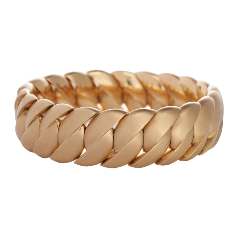 *RESERVE TODAY* Sidney Garber Matte Wave Link Bracelet