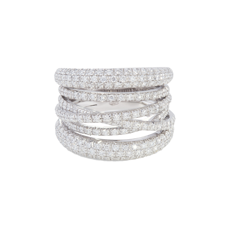 *RESERVE TODAY* Sidney Garber Diamond Scribble Ring