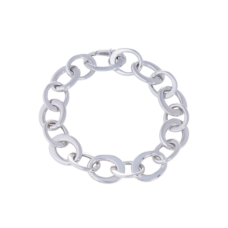 *RESERVE TODAY* Sidney Garber Crescent Link Bracelet, 7.5"