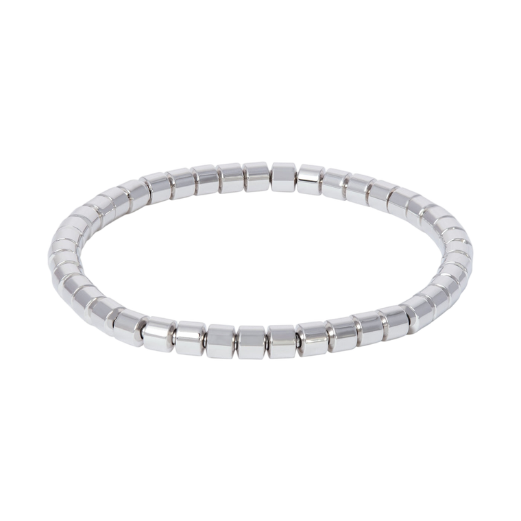 Sidney Garber 18K White Gold Taren Bracelet, Size 16.5cm