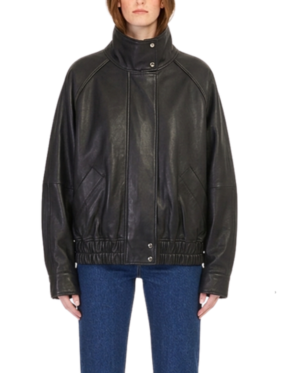*RESERVE TODAY*Augustina's Wren Leather Jacket in Black