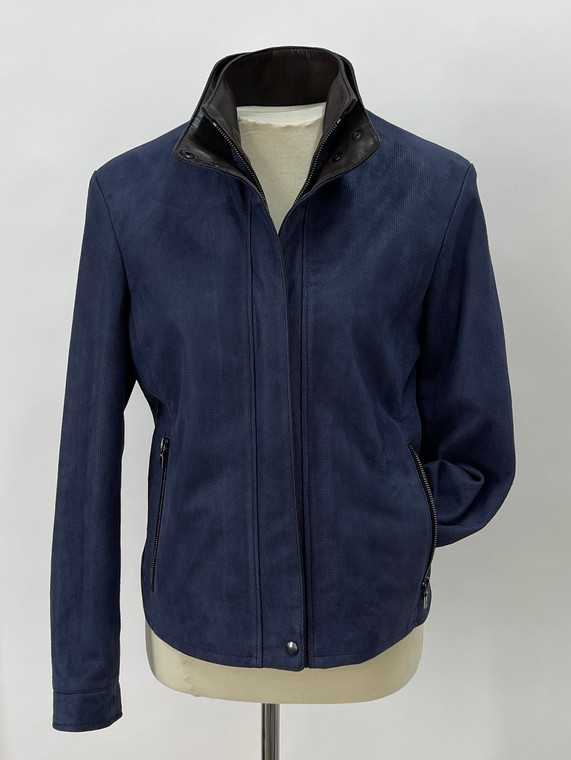 *ORDER TODAY* Remy Women's Leather Double Collar Jacket in Dodger/Rustic