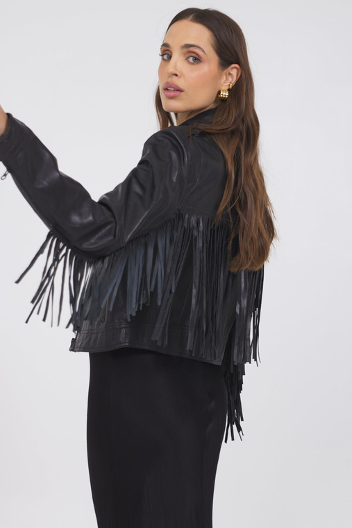 *ORDER TODAY*Jakett New York Tina Washed Leather in Black