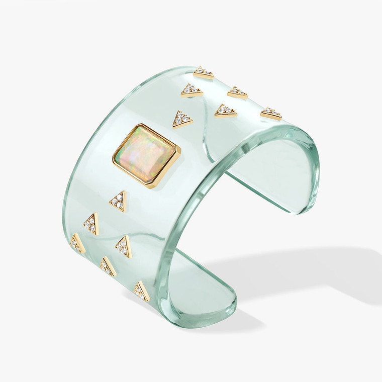 Ashaha Dehya Green Bangle