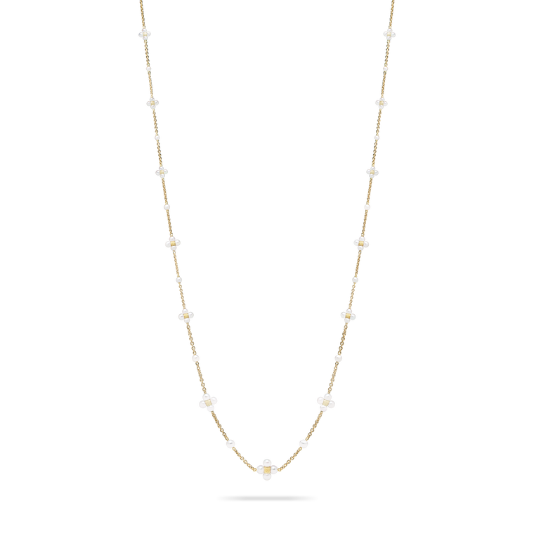 Paul Morelli Pearl Sequence Necklace, 36"