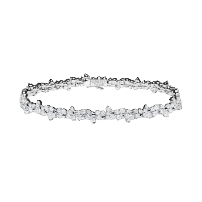 Paul Morelli 18K White Gold Confetti Link Bracelet