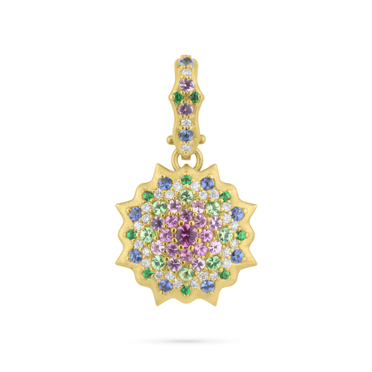 Paul Morelli 18K Yellow Gold Mandala Snap-Over Pendant