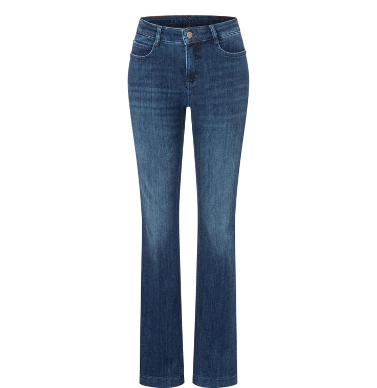MAC Dream Boot Authentic Jeans in Cobalt Authentic Wash