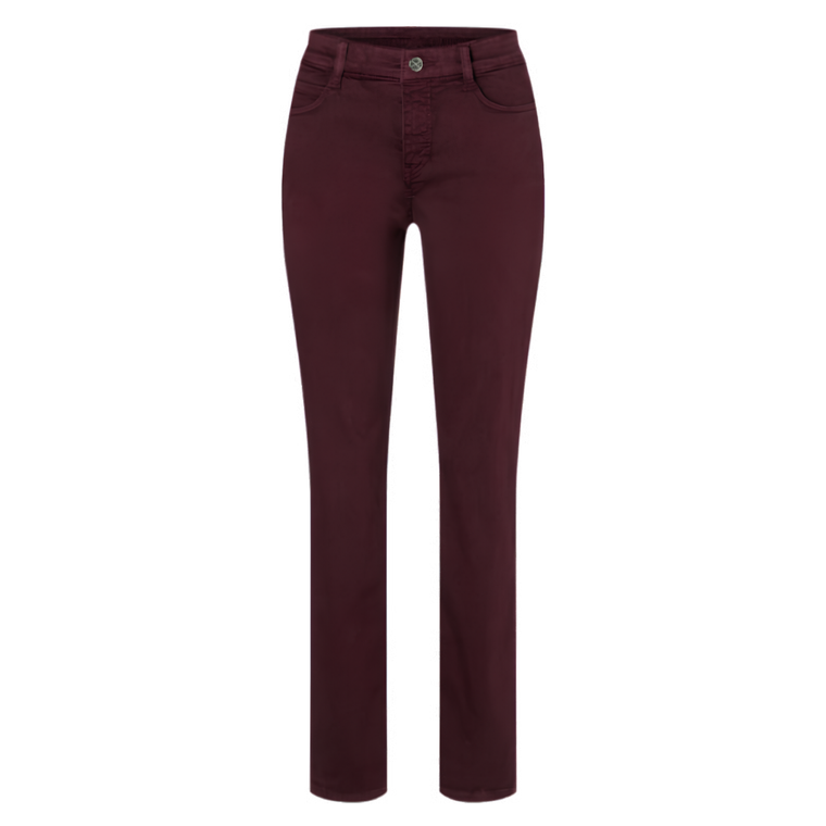 MAC Dream Straight Jeans in Bordeaux