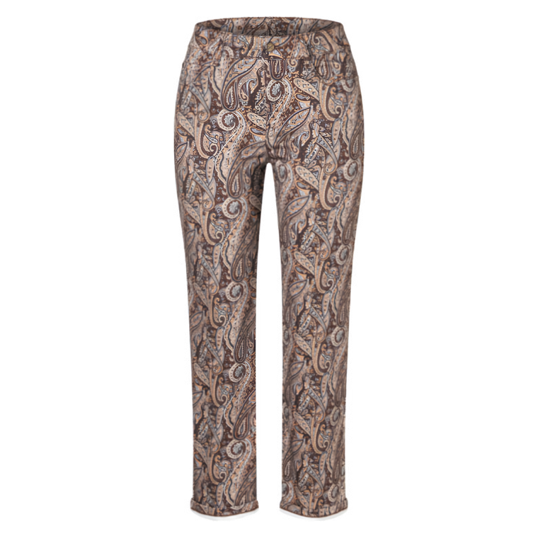 *COMING SOON* MAC Dream Cropped Jeans in Bleached Apricot Printed