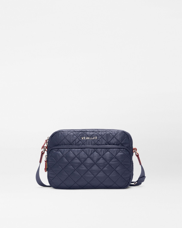 MZ Wallace Small Metro Camera Crossbody Bag in Navy