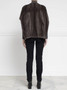 Augustina's Mink Fur Cocoon Vest, 25" - Small