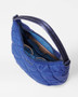 MZ Wallace Quilted Bowery Shoulder Bag in Sapphire Rec