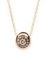 *PRE-ORDER* Pomellato Nuvola 18K Rose Gold Brown Diamond Necklace with Pendant