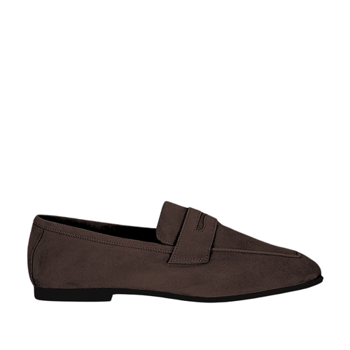 Sophique Milano Women\'s Brown Suede Loafers Sz.36 (6) Sophique Milano - Essenziale Sand Suede Loafer | Mitchell Stores main image 4