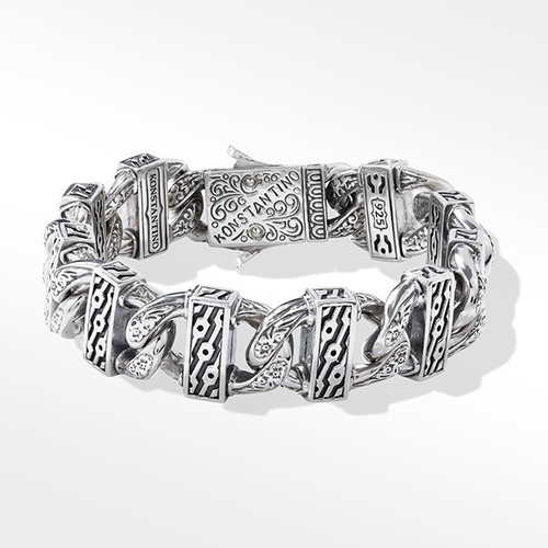 Konstantino Sterling Silver Anchor Chain Bracelet