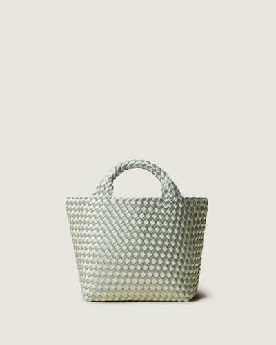 NAGHEDI St. Barths Small Tote Satin in Wintergreen