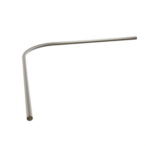 QG 90* Inside Corner 16 Inch Radius Satin Nickel