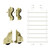 20" Wide Classic #1 Hardware Kit Satin Brass Hooks Embossed Style Wheel