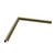 Classic No. 1, 90 Degree Inside Corner, 9in Legs, Antique Brass