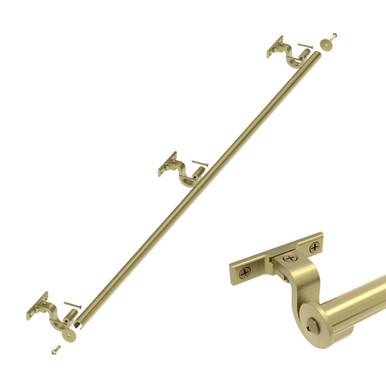 Classic No. 1 Track Kit, 4ft Track with Horizontal Hook Mounting ...